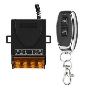 RF 433MHz AC 220V 110V 30A Wireless Remote Control Switch Relay 1-Channel Transmitter and Receiver Controller