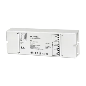 RF Receiver RGBW 4-Channel 8A/CH Constant-Voltage Dimmer Controller 12-36V