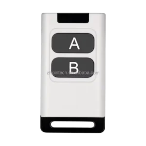 RF433 Mhz Universal 50m Wireless Transmitter 4 Buttons Handheld Remote Control for Light garage Door Control Stable Signal