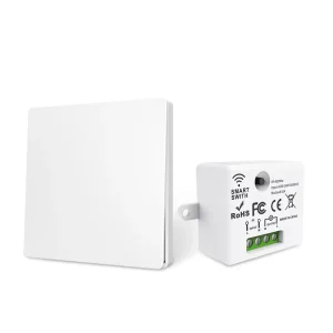 RF433 Self-Powered Wireless Light Switch with NFC 150m Range 1/2/3 Gang 10A Max