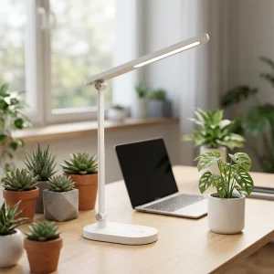 RG0 Flicker Free LED Eye Care Table Lamp Full Spectrum Reading Light for Kids Study Adjustable Foldable Desk Lamp