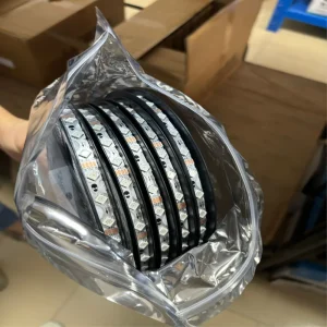 RGB 12V SMD 120 LEDs/m Snake Light Strip IP67 50m Roll RGBIC Smart LED Neon Running Recessed Strip Light System