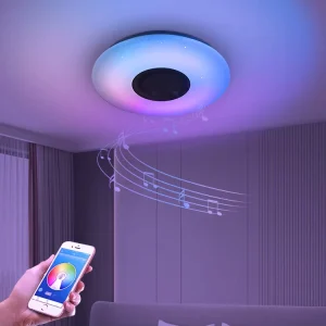 RGB CCT Dimmable Smart LED Ceiling Light 24W 36W with App and Remote Control
