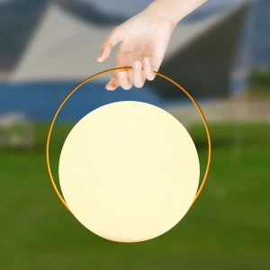 RGB Color-Changing IP65 Waterproof PE Resin Cordless LED Table Lamp