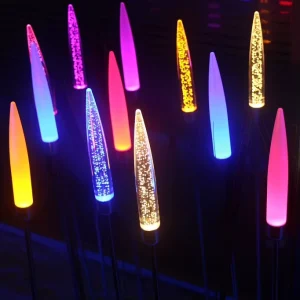 RGB Color-Changing LED Acrylic Bionic Reed Lamp