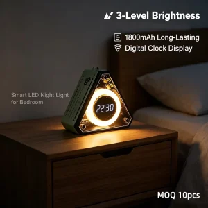 RGB Color-Changing LED Night Light for Kids Bedroom Baby Room Table Desk