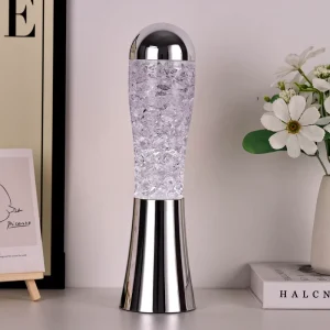RGB Flowing Liquid Create Vibrant Ambiance Experience the Beauty of RGB Liquid RGB Flow Night Lamp with Ice Shade