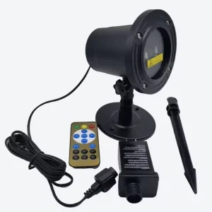 RGB LED Landscape Light Villa Garden Courtyard Outdoor Rotating Light Decoration IP65 Daylight Alert 1-Year Warranty