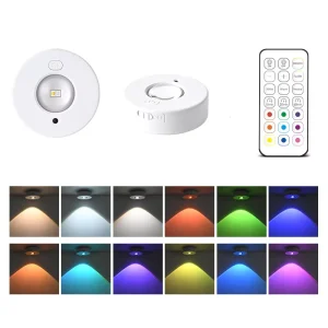 RGB LED Magnetic Cabinet Light Colorful Backlit Shelf Light