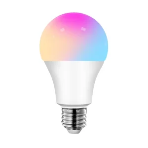 RGB LED Smart Bulb 9W 15W Remote Control WiFi Switch Mode Plastic Reflector AC