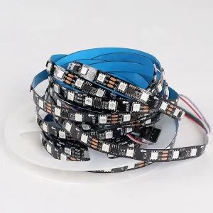 RGB LED Strip Light 12V/24V 5050 Addressable Waterproof PCB 5m Roll CRI 80 App Control IP20 Landscape