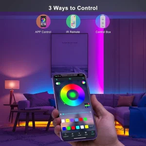 RGB LED Strip Light Set 5m IP65 with WiFi App Controller