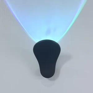 RGB LED Wall Sconces Remote Control Wall Mount Lamps with Waterproof Feature Aluminum Base for Garden Use