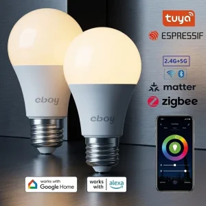 RGB Multicolor Dimmable Wireless LED Bulb with Music Speaker