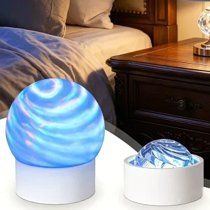 RGB Night Light Starry Atmosphere Lamp Wireless LED Lamp Cute 3D Illusion Light Live Light Art Bedside Lamp Creative Room Decor