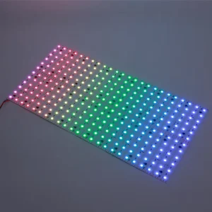 RGB Pixel Panel Light DC24V 75W 288-Chip RGBIC SMD5050 Flexible Light Sheet for DIY and Architectural Lighting