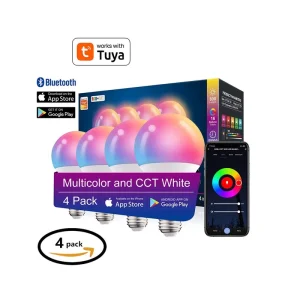 RGB Smart Bulb E27 A60 9W 10W 12W 15W Bluetooth AC Powered