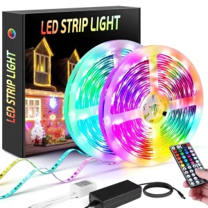 RGB Smart LED Strip Lights 5M 10M 15M 20M 30M Alexa Google Home App Remote Control