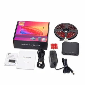 RGB Synchronization Enabled Atmosphere Lighting Tuya Smart Magic Waterproof WiFi TV Backlight Strip