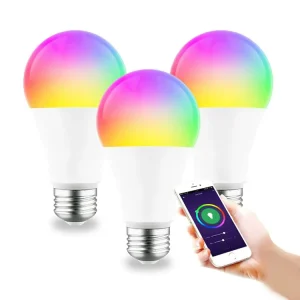 RGB WiFi Color-Changing Smart Light Bulb