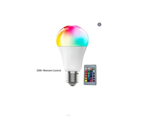 RGB WiFi Smart LED Bulb with App and Voice Control, OEM