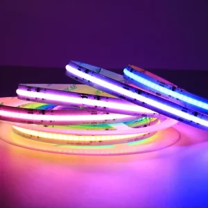 RGBCCT COB Smart LED Strip Light Addressable Programmable Full Color DC24V IP20 RGBCCT IC Light String