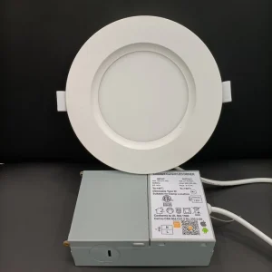 RGBCW 8Inch 18W Smart Concave Panel Light ETL ES IC Rated Works With Alxea CCT Turnable Triac Dimmable 1600LM 100 347V CRI95