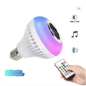 RGBCW Change WIFI Led Bulb 9W 12w E27 7w Smart Bulb Led Rgb Lights APP Control Raw Material Smart Lighting