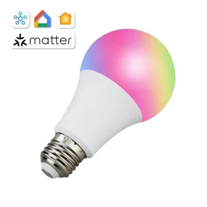 RGBCW Smart LED Light Bulb Matter Compatible