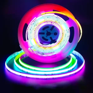 RGBIC COB Neon LED Strip Light Smart Flexible LED Rope Light OEM ODM Manufacturer for Smart Home