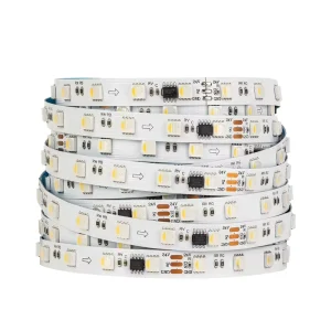RGBW IC LED Strip Flowing Water Effect Chasing Light Tape Addressable Smart Diode Ribbon Room Ambiance Lamp