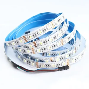 RGBW RGBWW LED Strip Light 12V 24V Flexible Tape 4-in-1 SMD 5050 60 108 120 LEDs Per Meter