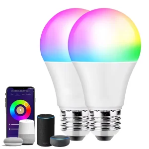 RGBW Wi-Fi Smart LED Bulb 7W Color Changing for Bedroom and Living Room