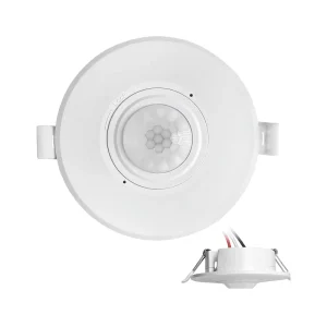 RZ038 12V/24V 360-Degree PIR Motion Sensor, Ceiling-Mounted