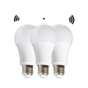 Radar Motion Sensor Bulb Led 9w 800lm Security Light Bulb Outdoor indoor