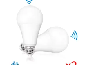 Radar Motion Sensor LED Bulb E27 A60 Auto On/Off Dusk-to-Dawn