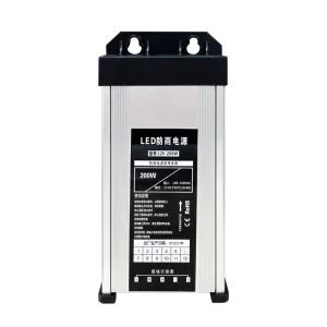 Rainproof AC180-240V to DC12V 200W Outdoor LED Light Power Supply and Transformer