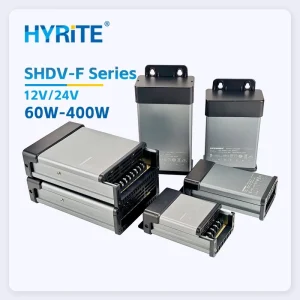 Rainproof Constant Voltage LED Switching Power Supply 12V 24V Single Output Outdoor SMPS LED Driver