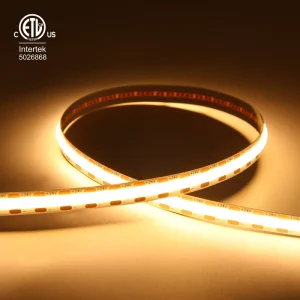 Raymates Mini Cut 12v Cob Led Strip Light 8mm 9w 3500K Linear Cob Light for Home Use Cob Chip CE UL