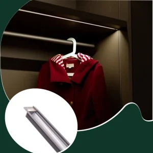 Recessed Aluminum LED Wardrobe Lighting System for Kitchen Bathroom and Custom Furniture YB1013-21