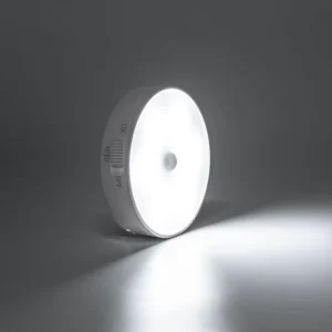 Rechargeable Battery-Powered LED Motion Sensor Light for Indoor Lighting