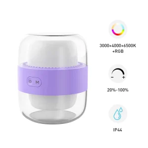 Rechargeable Cordless Bedside Table Lamp RGB Dimmable Indoor Outdoor Portable Night Light