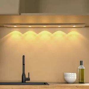 Rechargeable Dimmable Motion Sensor Cabinet Light for Home, Living Room, Kitchen and Stairs