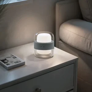 Rechargeable Dimmable Portable Bedside Table Lamp for Bedroom Indoor Lighting