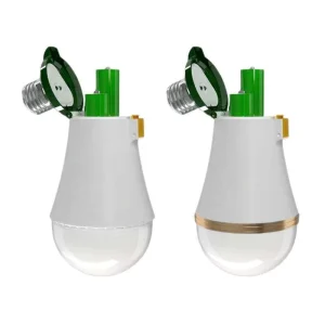 Rechargeable E27 Bulb Led Intelligent 15w 20w 25w Double Battery Emergency Led Bulb