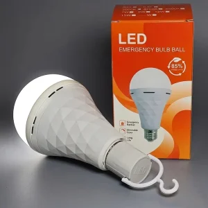 Rechargeable Emergency LED Bulb E27 B22 Battery-Powered Indoor Outdoor Lamp