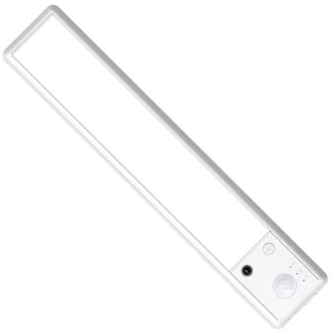Rechargeable Human-Body Sensor LED Cabinet Light with Color Changing and Remote Control for Bedroom Closet