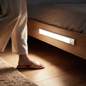 Rechargeable LED Motion Sensor Closet Light, Wireless Magnetic Under-Cabinet Light, 3 CCT Dimmable