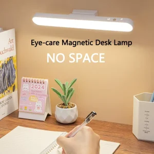 Rechargeable LED Table Lamp for Study Adjustable Brightness Home & Office Use