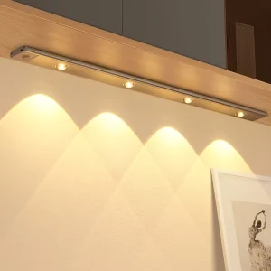 2W Rechargeable LED Under Cabinet Light Strip with Motion Sensor